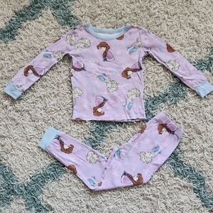 Disney Princess Frozen Pajamas EUC